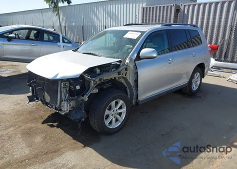 2011 Toyota Highlander Se V6 from USA, damaged, VIN 5TDZK3EH1BS030920